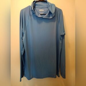 Blue Long Sleeve Hoodie